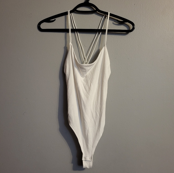 Garage white bodysuit / Bodysuit blanc Garage - Picture 3 of 10